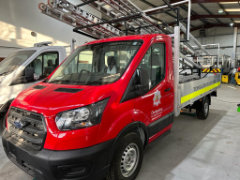 Derbyshire Fire Ladder Van